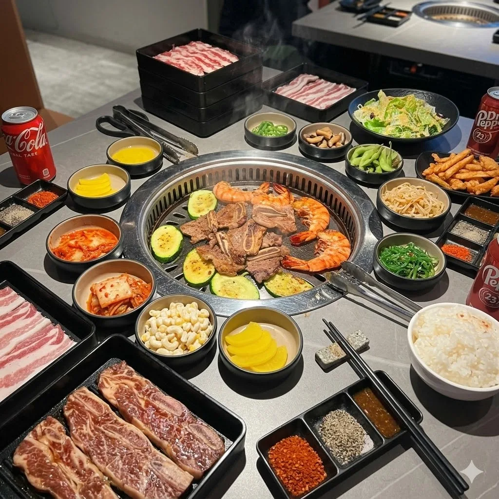 Kazan BBQ dining room interior